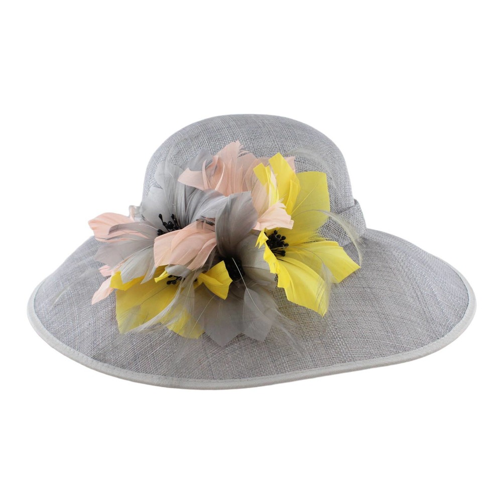 Bellissima Spring Summer Easter Church Wedding Derby Hat $148 Tags  #HT199